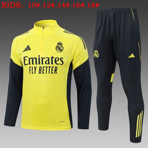 Ninos Sudadera De Training Real Madrid 2025-2026 Amarillo 5 Ninos Sudadera De Training Real Madrid 2025-2026 Amarillo 5